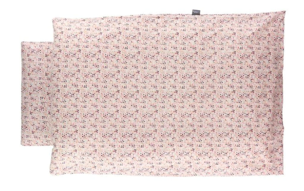 Baby sengetøj blomster lyserød: Nørgaard Madsens