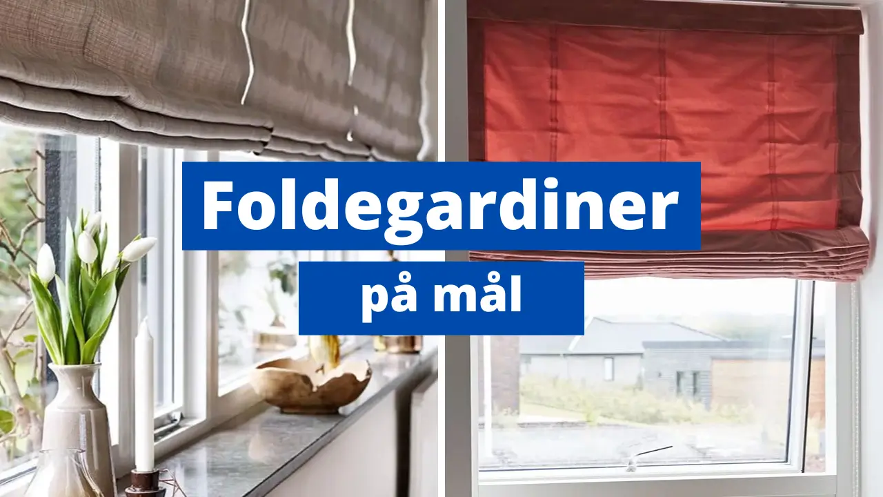 Tumbnail af foldegardiner på mål