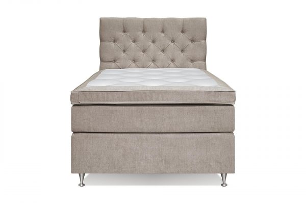 Joluma Kontinentalseng Inkl. Gavl, Beige Velour