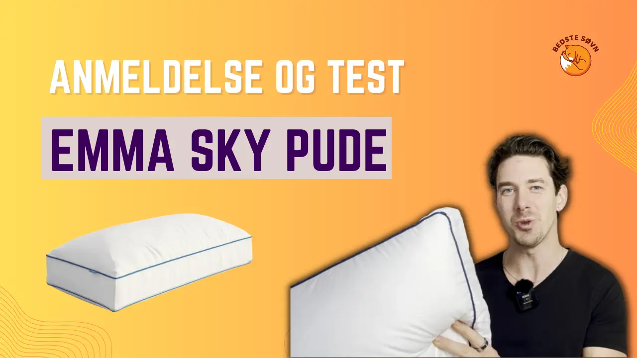 Emma cloud pude sky pude anmeldelse og test tumbnail