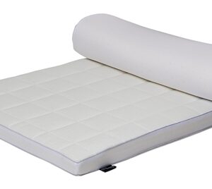 Naturlatex topmadras - 80x200 cm - 7 cm høj - 100% Talalay naturlatex - Nature By Borg